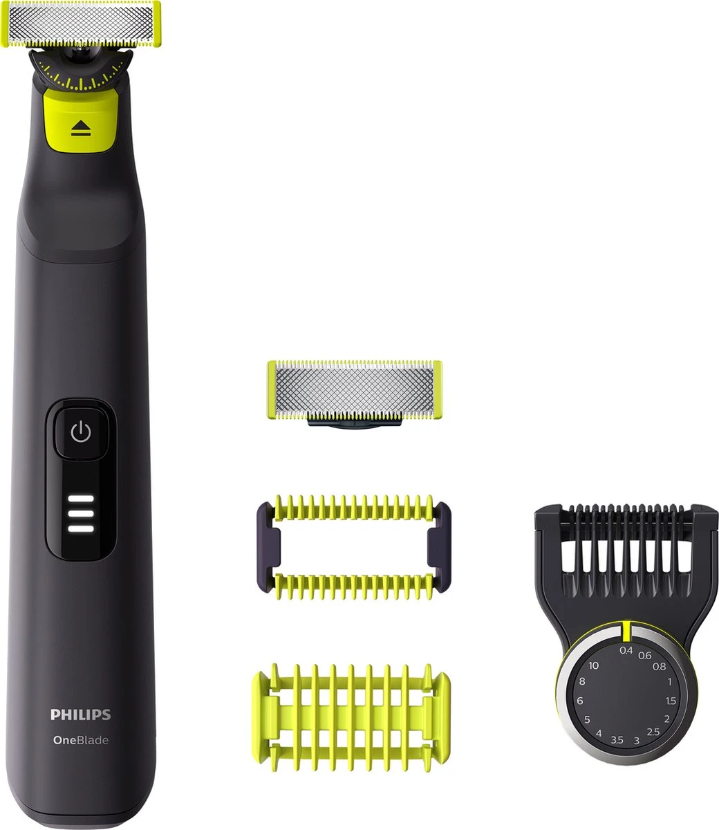 Philips OneBlade Pro 360 Face + Body QP6541/15 - Trimmer, Scheerapparaat En Styler 1 Philips OneBlade Pro 360 Face + Body QP6541/15 - Trimmer, Scheerapparaat En Styler
