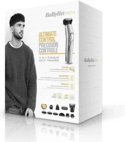 BaBylissMEN 11-in-1 Titanium Multitrimmer MT861E - Waterproof - 70 Min Draadloos Gebruik 30 BaBylissMEN 11-in-1 Titanium Multitrimmer MT861E - Waterproof - 70 Min Draadloos Gebruik -Oral B Shop 1057x1200 2