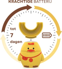 Merkloos Elektrische Sonische Tandenborstel Voor Kinderen Tussen 2 T/m 6 Jaar Met Timer - Elektrische Kindertandenborstel - 360º Graden - 6 Poetsmodus - IPX7 Waterbestendig - Geel 12 Merkloos Elektrische Sonische Tandenborstel Voor Kinderen Tussen 2 T/m 6 Jaar Met Timer - Elektrische Kindertandenborstel - 360º Graden - 6 Poetsmodus - IPX7 Waterbestendig - Geel -Oral B Shop 1076x1200