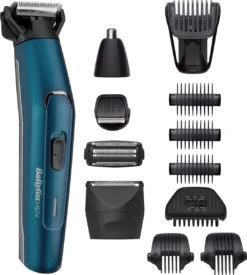 BaByliss Japanese Steel 12-in-1 Multitrimmer MT890E - 120 Min Draadloos Gebruik - Waterproof