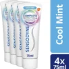 Sensodyne Complete Protection + Cool Mint Tandpasta 4x75 Ml