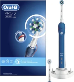 Oral B Oral-B Pro 2 2700 CrossAction - Elektrische Tandenborstel - Blauw, Wit 22 Oral B Oral-B Pro 2 2700 CrossAction - Elektrische Tandenborstel - Blauw, Wit -Oral B Shop 1089x1200 1