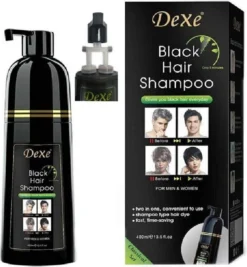 Dexe - Black Hair Shampoo - 400 Ml