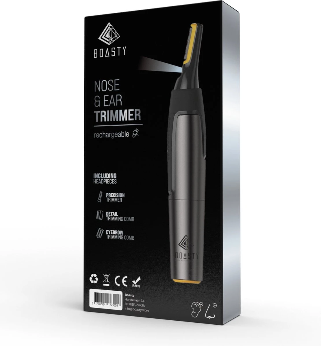 2 In 1 Neus En Wenkbrauw Trimmer – Neushaartrimmer - Oorhaartrimmer – Oplaadbaar - Dames En Heren – Draadloos – Neus En Oren Finisher – Grooming – Persoonlijke Verzorging - Beauty - Pasen 5 2 In 1 Neus En Wenkbrauw Trimmer – Neushaartrimmer - Oorhaartrimmer – Oplaadbaar - Dames En Heren – Draadloos – Neus En Oren Finisher – Grooming – Persoonlijke Verzorging - Beauty - Pasen - Afbeelding 5