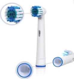 Alternative view of Merkloos Universele Opzetborstels - 4 Stuks - Geschikt Voor Oral-B En Braun