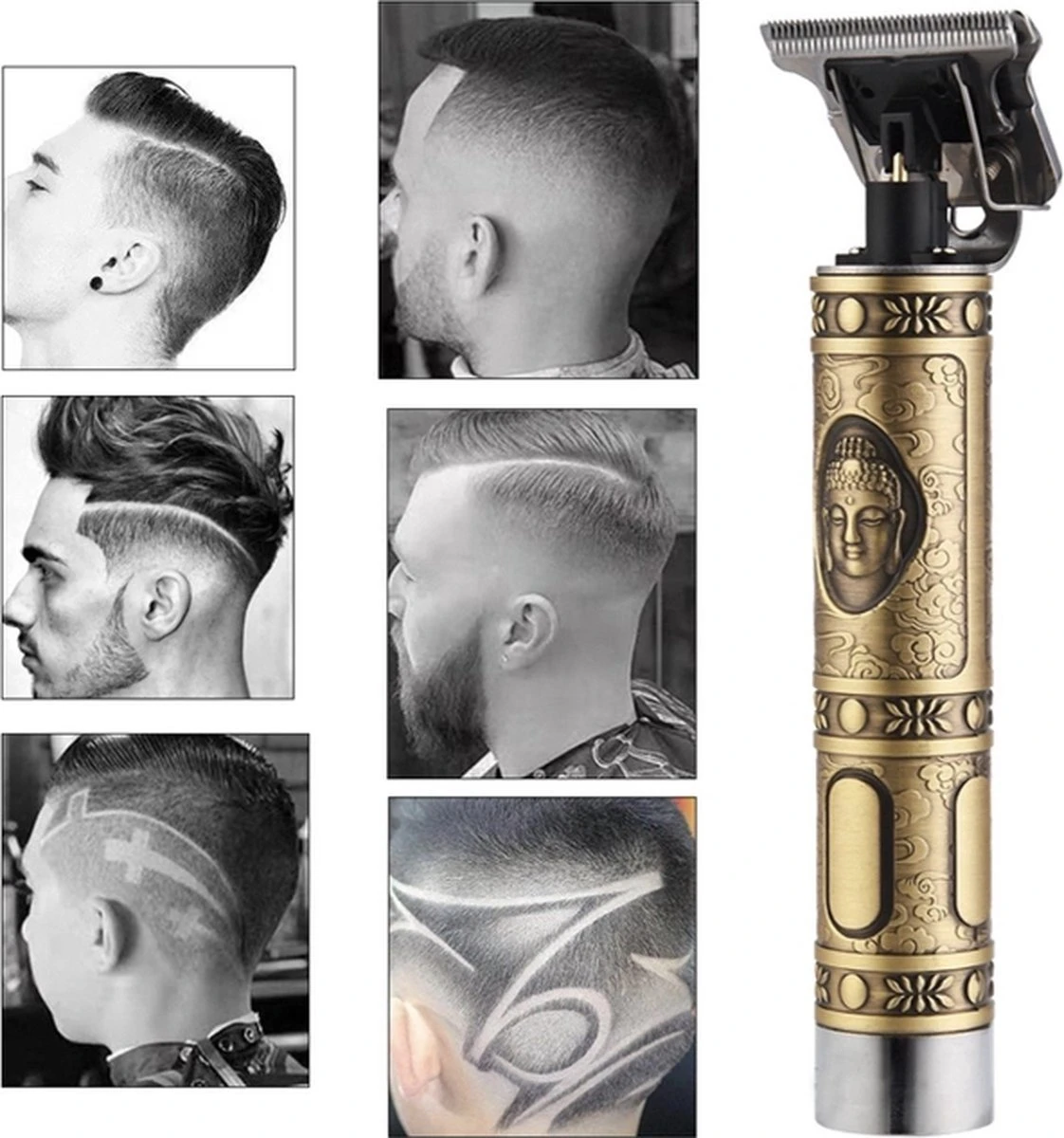 Tondeuse Mannen - Professionele Elektrische Tondeuse Draadloze T-Outliner Usb Oplaadbare Tondeuse Trimmer Kapper Kapsel 5 Tondeuse Mannen - Professionele Elektrische Tondeuse Draadloze T-Outliner Usb Oplaadbare Tondeuse Trimmer Kapper Kapsel - Afbeelding 5