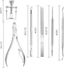 7-Delige Pedicure Set - Nagelverzorging - Nagelset - Ingegroeide Teennagel - Nagelknipper - Nail Clippers - Ingrown Toenail -Oral B Shop 1125x1200 2