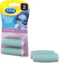 Alternative view of Scholl Velvet Smooth - Navulling Eeltverwijderaar - Extra Fijn - Voetvijl - 2 Stuks