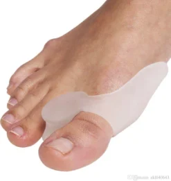 Alternative view of Merkloos Hallux Valgus Siliconen Teencorrector/Spreider En Beschermer Grote Teen – Siliconen Teenspreiders (Per Paar) - Beigeig