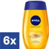 NIVEA Natural Shower Oil Doucheolie - 6x 200 Ml