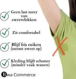 Merkloos Herbruikbare Okselpads Tegen Zweetplekken En Vervelende Geurtjes - Okselpads Voor Dames - Okselpads Voor Heren - Lichaamsverzorging - Anti Zweet Shirt Dames -Oral B Shop 1157x1200 2
