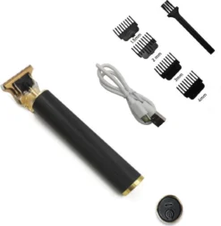 Alternative view of Merkloos Tondeuse Mannen - Trimmer - Draadloos - Inclusief Puntkam - Oplaadbaar - 4x Opzetstuk