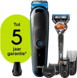 Braun MGK5245 7-in-1 Trimmer Baardtrimmer Voor Mannen - Gezichts- En Haartrimmer - Zwart/Blauw -Oral B Shop 1183x1200 5