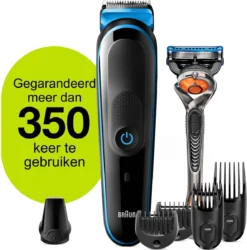 Braun MGK5245 7-in-1 Trimmer Baardtrimmer Voor Mannen - Gezichts- En Haartrimmer - Zwart/Blauw -Oral B Shop 1184x1200 4