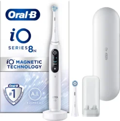 Oral B Oral-B IO 8N - White - Elektrische Tandenborstel - Ontworpen Door Braun