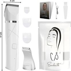 Alternative view of 2-in-1 Bikinitrimmer Gezicht - Oksels - Benen - Bikinilijn - Intieme Zone - Ladyshaves Bikini - Haarverwijderaar Dames - Trimmer Vrouw Schaamhaar