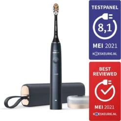 Philips Sonicare Prestige 9900 HX9992/12 - Elektrische Tandenborstel Met SenseIQ - Donkerblauw -Oral B Shop 1194x1200 2