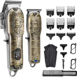 Alternative view of Good Experience Professionele Draadloze Tondeuse Incl. Reistas - Trimmer - Tondeuses - Scheerapparaat Mannen - Hoofdhaar - Haartrimmer - Baard - Trimmerset - Hair Clipper - Tondeuse Cheveux - Hair - Toilettas Heren