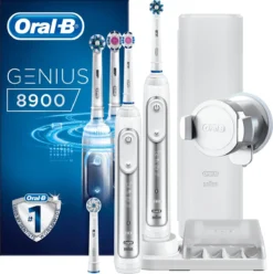 Oral B Oral-B Genius 8900 - Elektrische Tandenborstel Duoverpakking - Wit -Oral B Shop 1196x1200 9