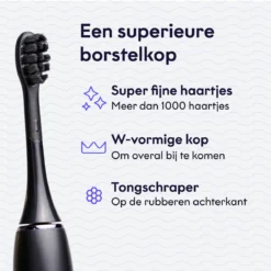 BOOMBRUSH Elektrische Tandenborstel - Zwart - 90 Dagen Batterij - Duurzaam -Oral B Shop 1198x1200 24