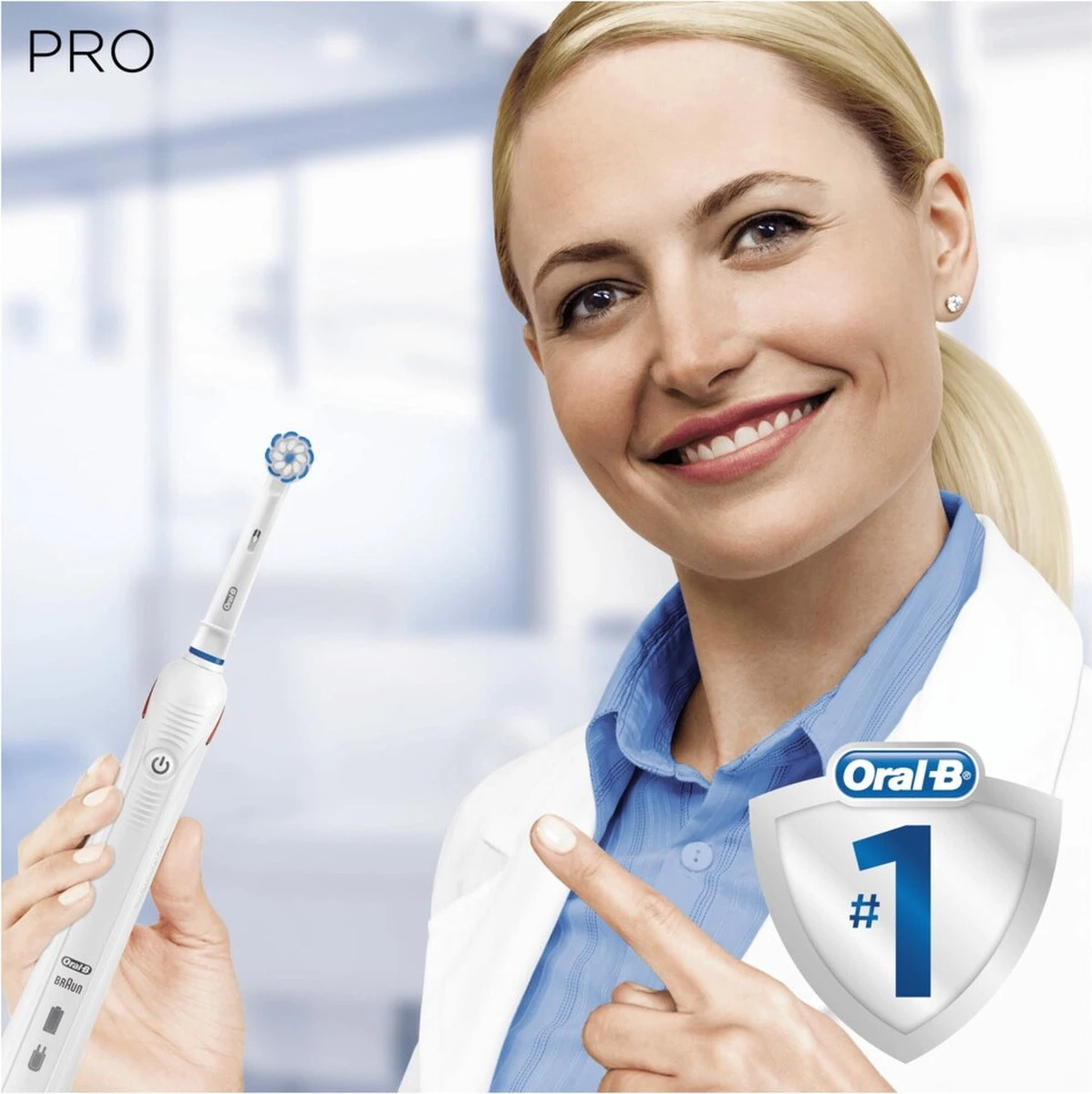 Oral B Oral-B Pro 2 2700 - Sensi Ultra Thin - Elektrische Tandenborstel - Wit 10 Oral B Oral-B Pro 2 2700 - Sensi Ultra Thin - Elektrische Tandenborstel - Wit - Afbeelding 10