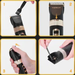 Aigostar Sharper 32ICC - Tondeuse Mannen - Draadloze Haartrimmer - Trimmer - Zwart -Oral B Shop 1199x1200 28