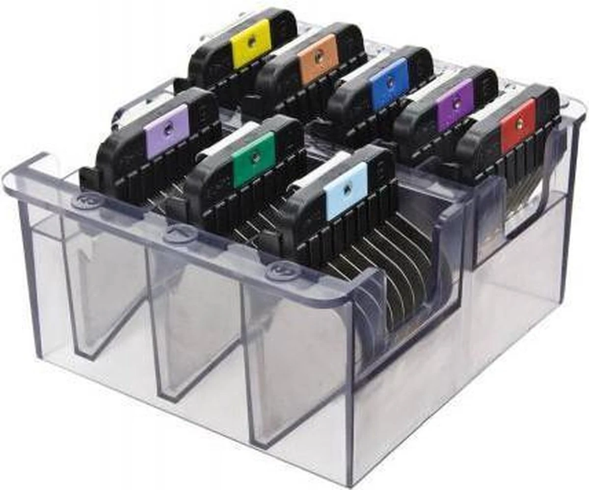 Wahl Moser Opzetkammen In Box - Tondeuse - 8 Stuks 3 Wahl Moser Opzetkammen In Box - Tondeuse - 8 Stuks - Afbeelding 3