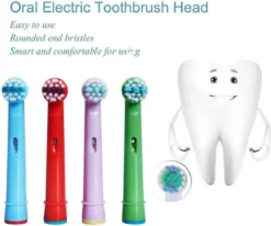 EB-10A Opzetborstels Voor Kids - 12 Stuks Vardaan Opzetborstel Voor Elektrische Tandenborstels - Oral-B - Voor Kleine Tandjes - Zachte Borstelharen - Oral-B - Voor Elektrische Tandenborstel - Mondhygiëne - Junior - 12x -Oral B Shop 1200x1001