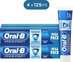 Oral B Oral-B Tandpasta Voordeelverpakking - Pro-Expert Professionele Bescherming - 4 X 125 Ml - In Gerecycleerd Karton -Oral B Shop 1200x1019