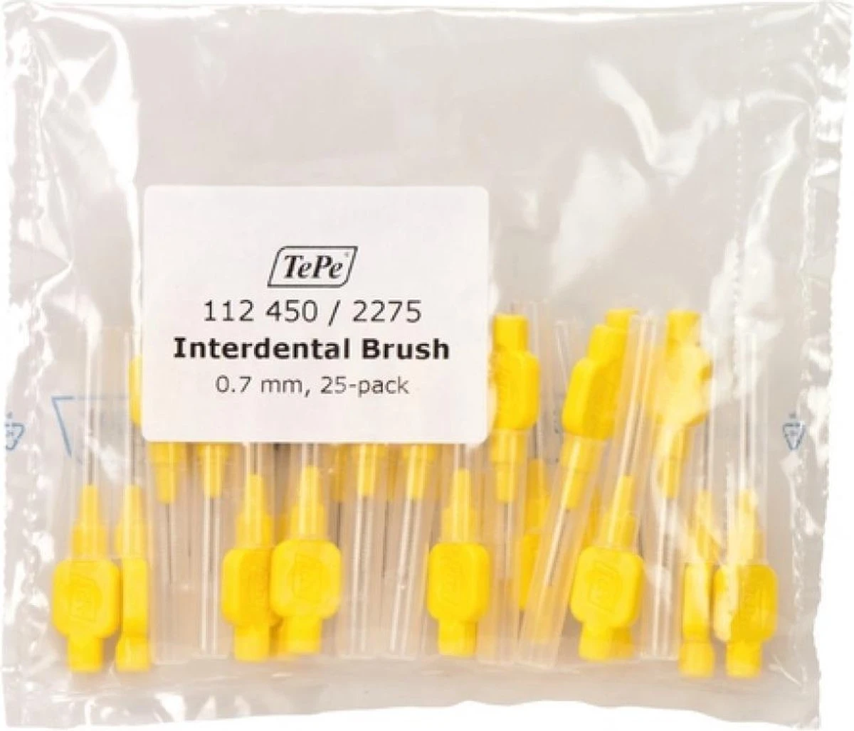 Tepe Interdentale Rager Origineel 0.7 Mm Geel - 3 X 25 Stuks - Voordeelverpakking 1 Tepe Interdentale Rager Origineel 0.7 Mm Geel - 3 X 25 Stuks - Voordeelverpakking