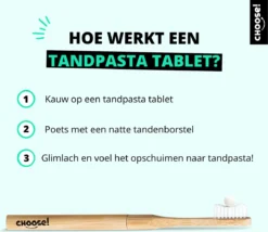 CHOOSE Tandpasta Tabletten - 12 Weken Voorraad - Duurzaam - Aanbevolen Door Tandartsen - Zero Waste - Vegan - Fluoride - Ecologisch Verantwoord 10 CHOOSE Tandpasta Tabletten - 12 Weken Voorraad - Duurzaam - Aanbevolen Door Tandartsen - Zero Waste - Vegan - Fluoride - Ecologisch Verantwoord -Oral B Shop 1200x1038 1
