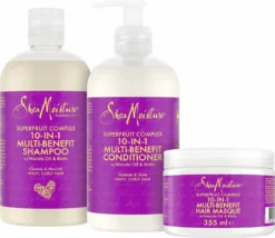Shea Moisture Superfruit Complex - Shampoo Conditioner & Haarmasker - Multi-Benefit - Set Of 3