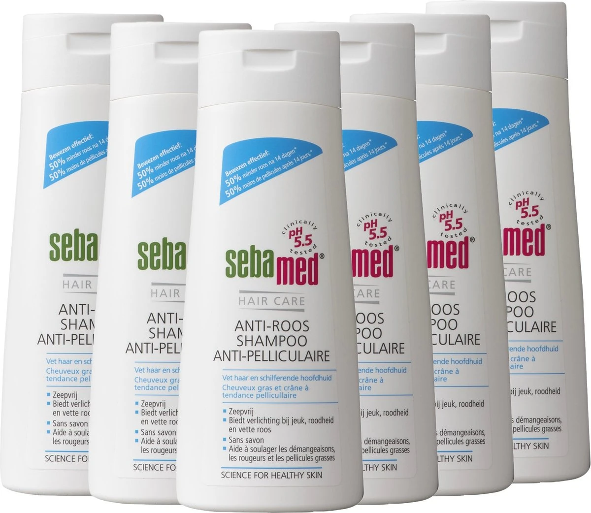 Sebamed Anti-Roos Shampoo - 400 Ml 6 Pack 1 Sebamed Anti-Roos Shampoo - 400 Ml 6 Pack