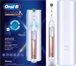 Oral B Oral-B Genius X - Elektrische Tandenborstel - Rosegold -Oral B Shop 1200x1043