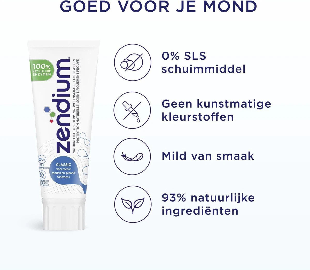 Zendium Classic Tandpasta - 12 X 75 Ml - Voordeelverpakking 9 Zendium Classic Tandpasta - 12 X 75 Ml - Voordeelverpakking - Afbeelding 9