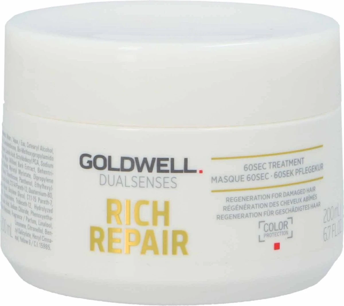 Goldwell Dualsenses Rich Repair 60sec Treatment 200 Ml 2 Goldwell Dualsenses Rich Repair 60sec Treatment 200 Ml - Afbeelding 2