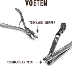 Merkloos 10-Delige Manicureset - Pedicure Set - Nagelverzorging Kit - Nagelvijl - Nagelknipper - Opbergetui - Reisset - Nageltang - Voetverzorging -Oral B Shop 1200x1092 3