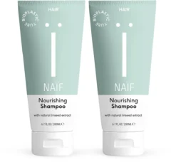 Naïf Voedende Shampoo - 2 X 200ml - Met Natuurlijke Ingrediënten