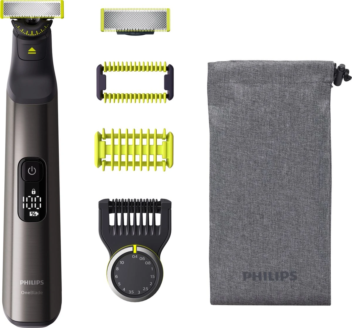 Philips OneBlade Pro 360 Face + Body QP6551/30 - Trimmer, Scheerapparaat En Styler 1 Philips OneBlade Pro 360 Face + Body QP6551/30 - Trimmer, Scheerapparaat En Styler