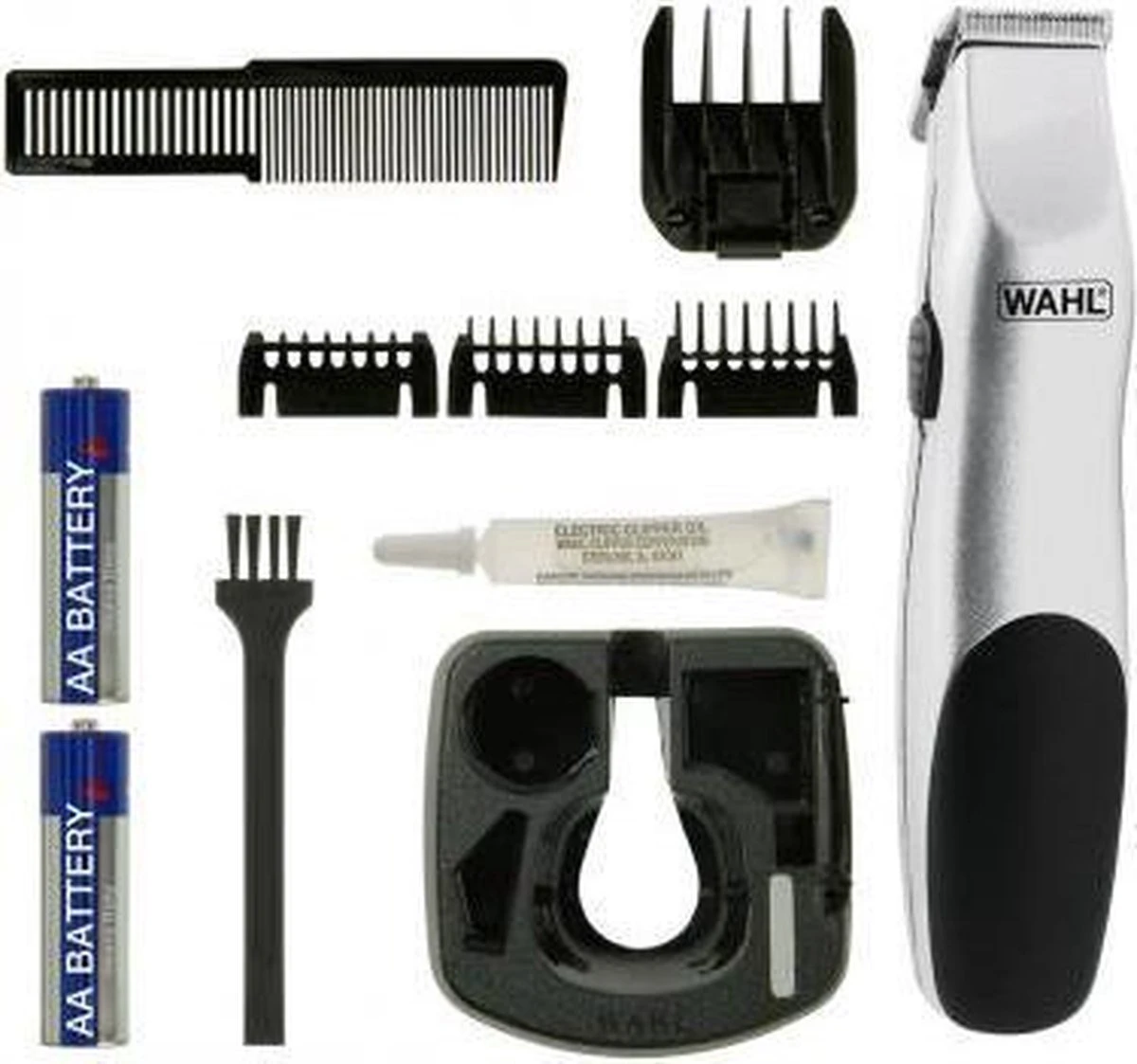 Wahl Groomsman Battery - Baardtrimmer - Draadloos - Zilver 4 Wahl Groomsman Battery - Baardtrimmer - Draadloos - Zilver - Afbeelding 4