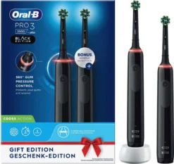 Oral B Oral-B Pro 3 3900 - Elektrische Tandenborstels Duoverpakking
