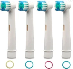 Merkloos Universele Opzetborstels - 4 Stuks - Geschikt Voor Oral-B En Braun