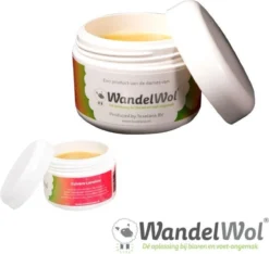Merkloos Zuivere Lanoline Vet | 100% Natuurzuiver Product Zonder Toevoegingen | 75ml