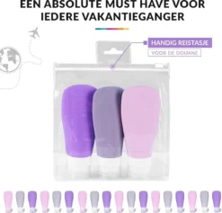 Navulbare Reisflesjes Set – Silicone Reisflacons Handbagage – 3 Stuks -Oral B Shop 1200x1149 2