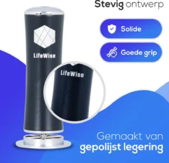 LifeWise Elektrische Eelt Verwijderaar - Voetvijl - 60 Vervangbare Schuurpads - Netstroom Adapter 15 LifeWise Elektrische Eelt Verwijderaar - Voetvijl - 60 Vervangbare Schuurpads - Netstroom Adapter -Oral B Shop 1200x1156 3