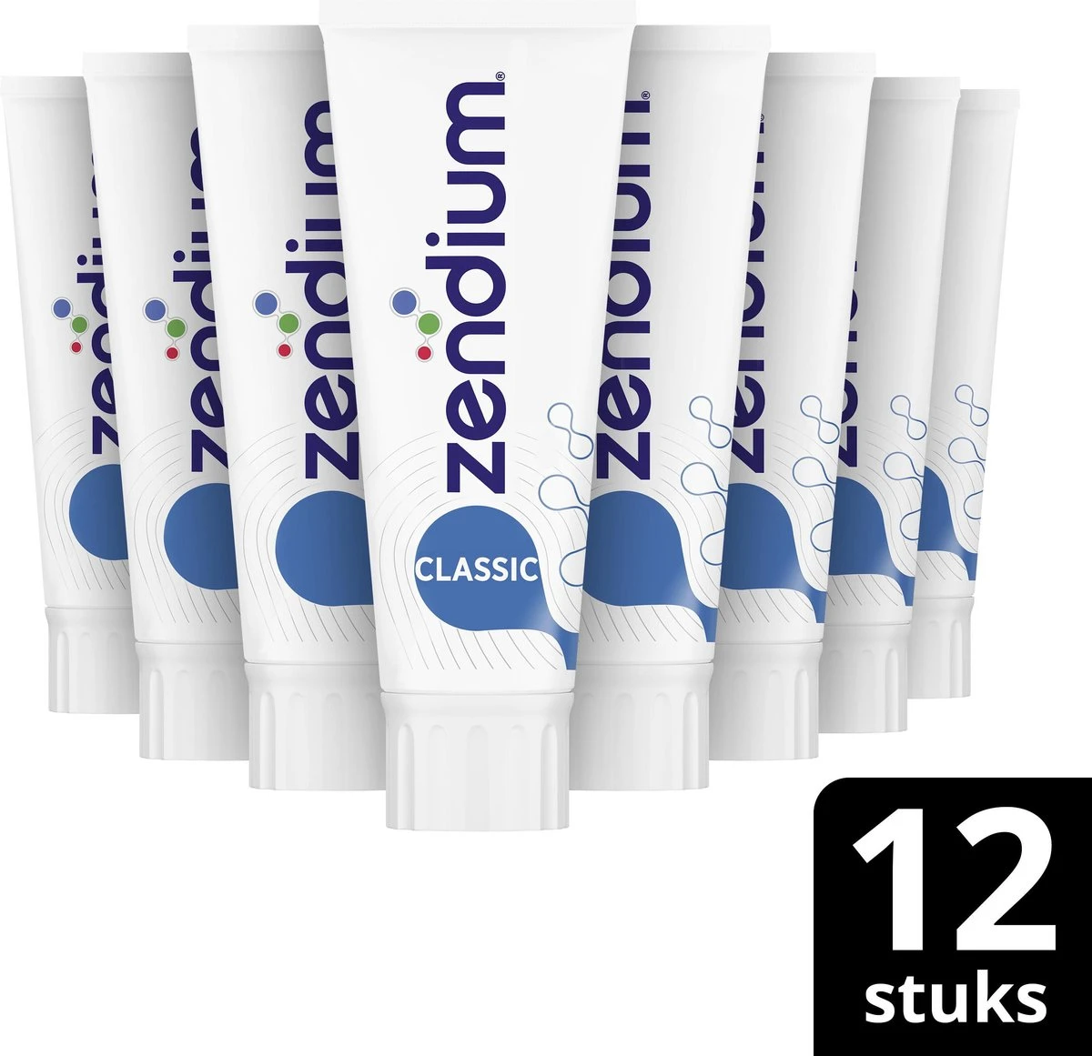 Zendium Classic Tandpasta - 12 X 75 Ml - Voordeelverpakking 2 Zendium Classic Tandpasta - 12 X 75 Ml - Voordeelverpakking - Afbeelding 2