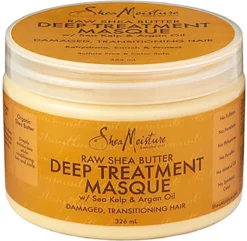 Shea Moisture Raw Shea - Butter Deep Treatment Haarmasker - 355 Ml