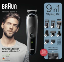 Braun Multigroomer 5 MGK5380 - 9in1 Trimmer Voor Mannen - Baard + Haar 16 Braun Multigroomer 5 MGK5380 - 9in1 Trimmer Voor Mannen - Baard + Haar -Oral B Shop 1200x1177 11