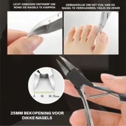 Merkloos Pedicure Set 7-Delig - Nagelverzorging - Starterset - Ingegroeide Teennagel - Nagelknipper -Oral B Shop 1200x1195 14