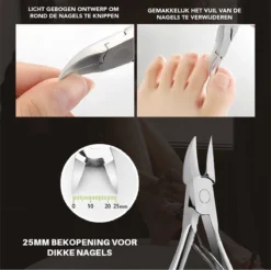 Merkloos Pedicure Set 7-Delig - Nagelverzorging - Starterset - Ingegroeide Teennagel - Nagelknipper -Oral B Shop 1200x1195 15